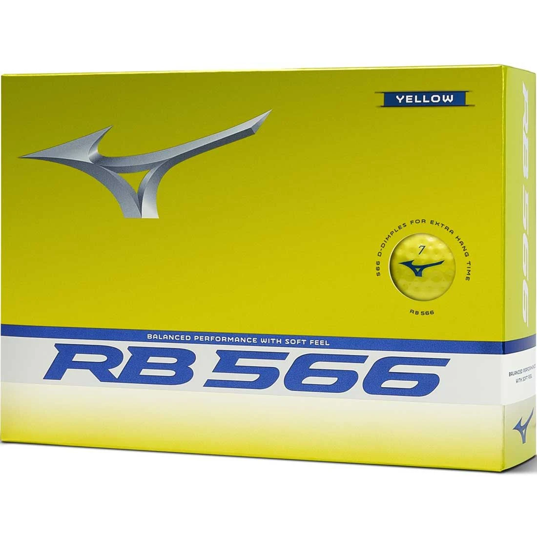 Mizuno RB 566 Yellow Golf Balls 3 Mizuno RB 566 Yellow Golf Balls