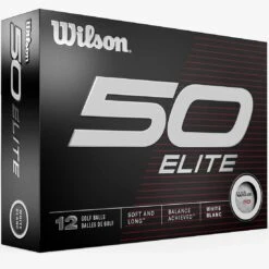 Wilson Staff Wilson 50 Elite White Personalized Golf Balls
