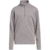 Adidas 2022 Boys Heather Quarter Zip Pullover -Silver Putters adidas 2022 boys heather quarter zip pullover grey three 2 itempicture
