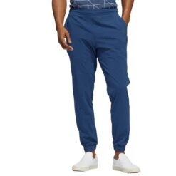 Adidas Weekend Jogger Pants -Silver Putters adidas 2022 weekend jogger pants crew navy front itempicture