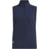 Adidas Boys Fleece Layering Vest -Silver Putters adidas 2023 boys fleece layering vest collegiate navy front itempicture