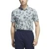 Adidas Burst Jacquard Polo 1 Adidas Burst Jacquard Polo -Silver Putters adidas 2023 burst jacquard polo semi flash aqua itempicture
