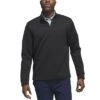 Adidas DWR 1/4 Zip Pullover -Silver Putters adidas 2023 dwr quarter zip pullover black itempicture