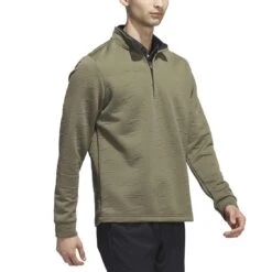 Adidas DWR 1/4 Zip Pullover 13 Adidas DWR 1/4 Zip Pullover -Silver Putters adidas 2023 dwr quarter zip pullover olive strata walking itempicture
