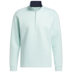 Adidas DWR 1/4 Zip Pullover 18 Adidas DWR 1/4 Zip Pullover -Silver Putters adidas 2023 dwr quarter zip pullover semi flash aqua itempicture
