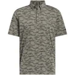 Adidas Go To Printed Polo -Silver Putters adidas 2023 go to printed polo olive strata itempicture