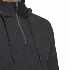Adidas Go To 1/4 Zip Hoodie -Silver Putters adidas 2023 go to quarter zip hoodie black detail neck itempicture