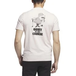 Adidas Golf Character Tee -Silver Putters adidas 2023 golf character tee wonder quartz back itempicture