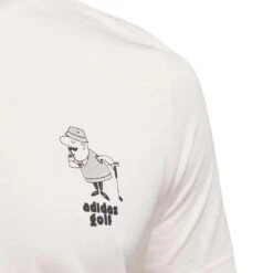Adidas Golf Character Tee -Silver Putters adidas 2023 golf character tee wonder quartz detail itempicture