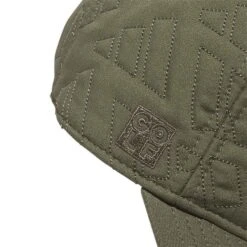 Adidas Insulated Quilted 5-Panel Hat -Silver Putters adidas 2023 insulated quilted 5 panel hat olive strata detail itempicture