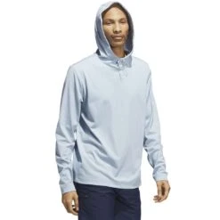Adidas Lightweight Hoodie -Silver Putters adidas 2023 lightweight hoodie wonder blue hood itempicture