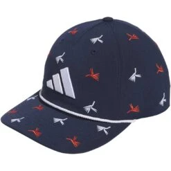 Adidas Summer Open Golf Hat -Silver Putters adidas 2023 summer open golf hat collegiate navy front itempicture