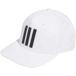 Adidas Tour 3-Stripe Hat -Silver Putters adidas 2023 tour 3 stripe hat white itempicture