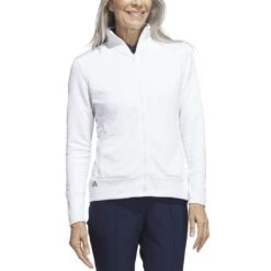 Adidas Women's COLD.RDY Jacket -Silver Putters adidas 2023 womens cold rdy jacket white itempicture