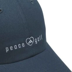 Adidas Women's Peace Love Golf Hat -Silver Putters adidas 2023 womens peace love golf hat arctic night detail itempicture