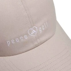 Adidas Women's Peace Love Golf Hat -Silver Putters adidas 2023 womens peace love golf hat wonder taupe detail itempicture