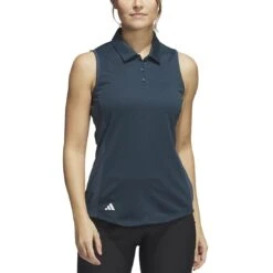 Adidas Women's Texture Sleeveless Polo