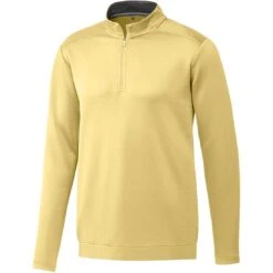 Adidas Club Quarter Zip Pullover -Silver Putters adidas club quarter zip pullover almost yellow itempicture