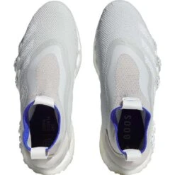 Adidas Codechaos Laceless Golf Shoes Grey Two/White/Lucid Blue -Silver Putters adidas codechaos laceless golf shoes grey two cloud white lucid blue top itempicture