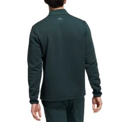Adidas DWR Quarter Zip -Silver Putters adidas fw22 dwr quarter zip shadow green back itempicture