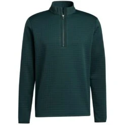 Adidas DWR Quarter Zip -Silver Putters adidas fw22 dwr quarter zip shadow green hero itempicture