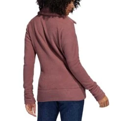 Adidas Women's Polar Fleece Jacket -Silver Putters adidas fw22 womens polar fleece jacket quiet crimson back itempicture