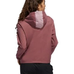 Adidas Women's Provisional Jacket -Silver Putters adidas fw22 womens provisional jacket quiet crimson back itempicture