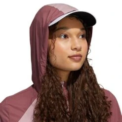 Adidas Women's Provisional Jacket -Silver Putters adidas fw22 womens provisional jacket quiet crimson hood detail itempicture