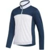 Adidas Girls Colorblock Pullover -Silver Putters adidas girls colorblock pullover crew navy front itempicture