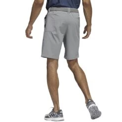 Adidas Go-To Hybrid 9-Inch Shorts 15 Adidas Go-To Hybrid 9-Inch Shorts -Silver Putters adidas go to hybrid 9 inch shorts grey three back itempicture