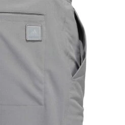 Adidas Go-To Hybrid 9-Inch Shorts 16 Adidas Go-To Hybrid 9-Inch Shorts -Silver Putters adidas go to hybrid 9 inch shorts grey three detail1 itempicture