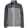 Adidas Juniors Provisional Rain Jacket -Silver Putters adidas juniors provisional rain jacket front itempicture 1