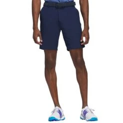 Adidas Ultimate365 8.5 Inch Shorts -Silver Putters adidas s23 ultimate365 8 5 inch shorts collegiate navy front itempicture