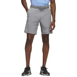 Adidas Ultimate365 8.5 Inch Shorts -Silver Putters adidas s23 ultimate365 8 5 inch shorts grey three front itempicture