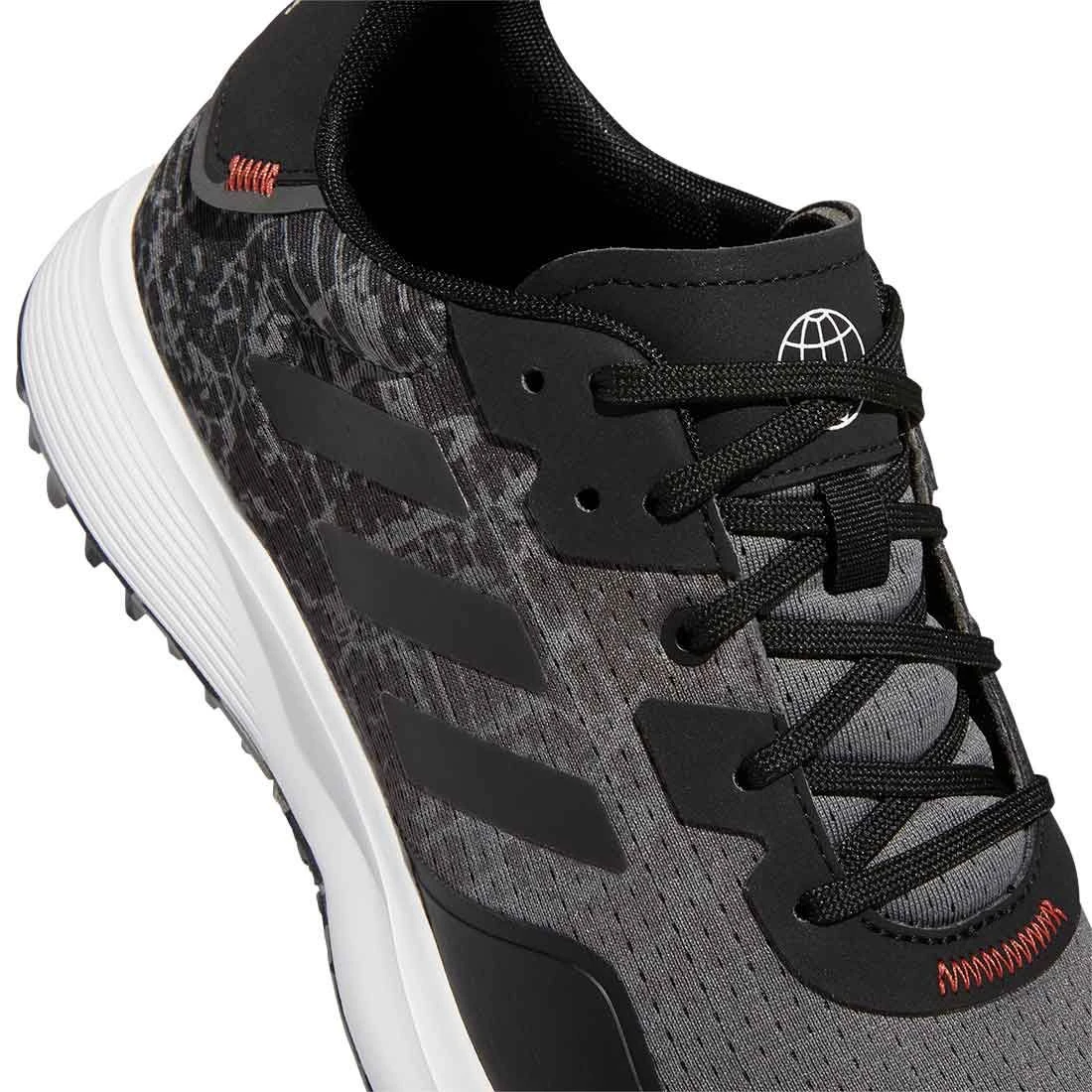 Adidas S2G Spikeless Golf Shoes Grey Four/Black/Grey Six 8 Adidas S2G Spikeless Golf Shoes Grey Four/Black/Grey Six - Image 6