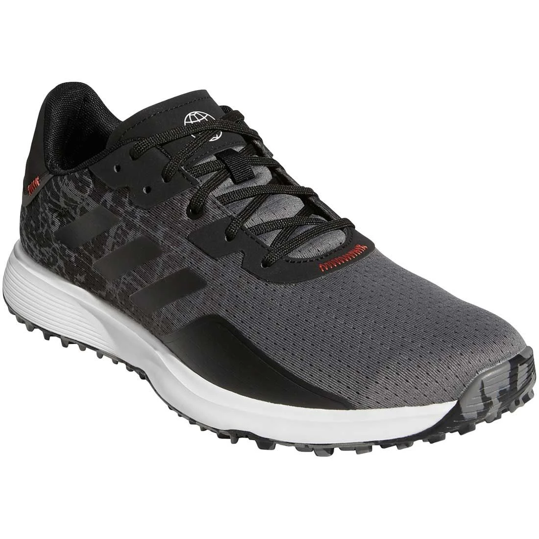 Adidas S2G Spikeless Golf Shoes Grey Four/Black/Grey Six 5 Adidas S2G Spikeless Golf Shoes Grey Four/Black/Grey Six - Image 3
