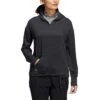 Adidas Women's Essentials Slub Recycled Hoodie -Silver Putters adidas ss22 womens essentials slub recycled hoodie black itempicture