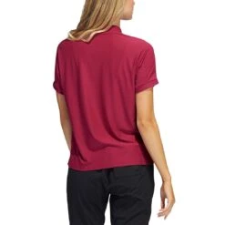 Adidas Women's Go-To Polo -Silver Putters adidas ss22 womens go to polo legacy burgundy back itempicture