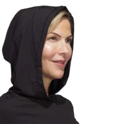 Adidas Women's Performance Hoodie -Silver Putters adidas ss23 womens performance hoodie black detail1 itempicture