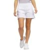Adidas Women's Ultimate365 5 Inch Shorts -Silver Putters adidas ss23 womens ultimate365 5 inch shorts white itempicture