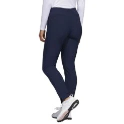 Adidas Women's Ultimate365 Full Length Pants -Silver Putters adidas ss23 womens ultimate365 full length pants collegiate navy back itempicture