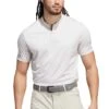Adidas Texture Stripe Polo -Silver Putters adidas texture stripe polo clear brown itempicture