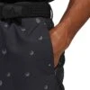 Adidas Ultimate365 Allover Print Shorts -Silver Putters adidas ultimate365 allover print shorts black detail itempicture