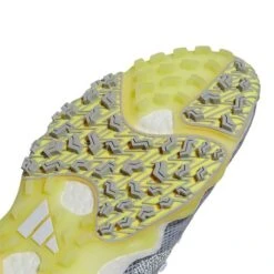 Adidas Women's Codechaos 22 Golf Shoes White/White/Beam Yellow -Silver Putters adidas womens codechaos 22 golf shoes white white beam yellow sole detail itempicture