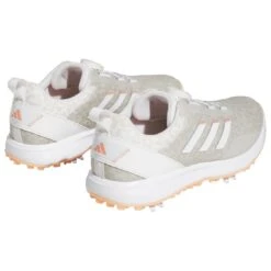 Adidas Women's S2G 23 BOA Golf Shoes White/Coral Fusion -Silver Putters adidas womens s2g 23 boa golf shoes white coral fusion back itempicture
