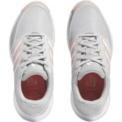 Adidas Women's Tech Response 3.0 Golf Shoes Grey Two/White/Coral Fusion -Silver Putters adidas womens tech response 3 golf shoes grey two white coral fusion top itempicture