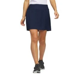 Adidas Women's Ultimate365 Solid Skort -Silver Putters adidas womens ultimate365 solid skort collegiate navy itempicture