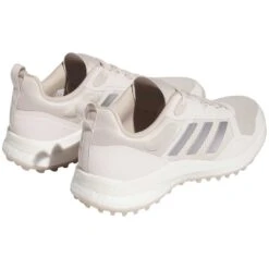 Adidas Women's Zoysia Golf Shoes Wonder Taupe -Silver Putters adidas womens zoysia golf shoes wonder taupe back itempicture