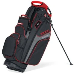 BagBoy Chiller Hybrid Stand Bag -Silver Putters bagboy 2024 chiller hybrid stand bag black charcoal red itempicture