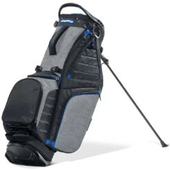 BagBoy HB-14 Hybrid Stand Bag -Silver Putters bayboy 2024 hb 14 hybrid stand bag black grey royal itempicture